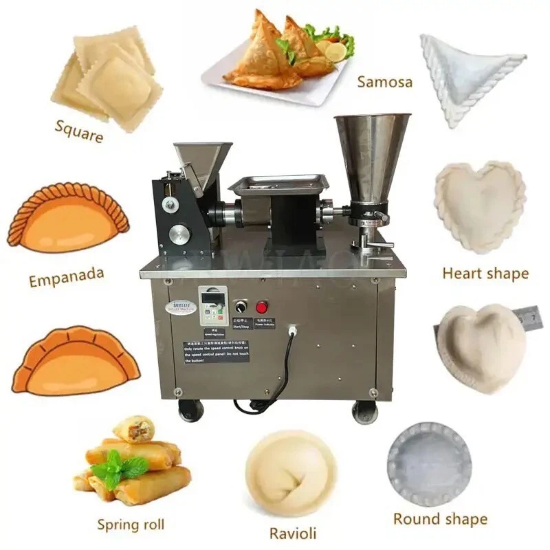Automatic Samosa Spring Roll Empanada Dumpling Maker Gyoza Wonton Making Machine - Image 3 of 4