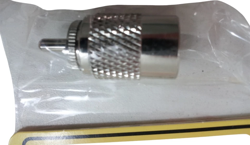 Adaptador de cable coaxial antena radio CB Firestik AR-9 Mini-UHF hembra a SO-239 macho Foto 2 de 4