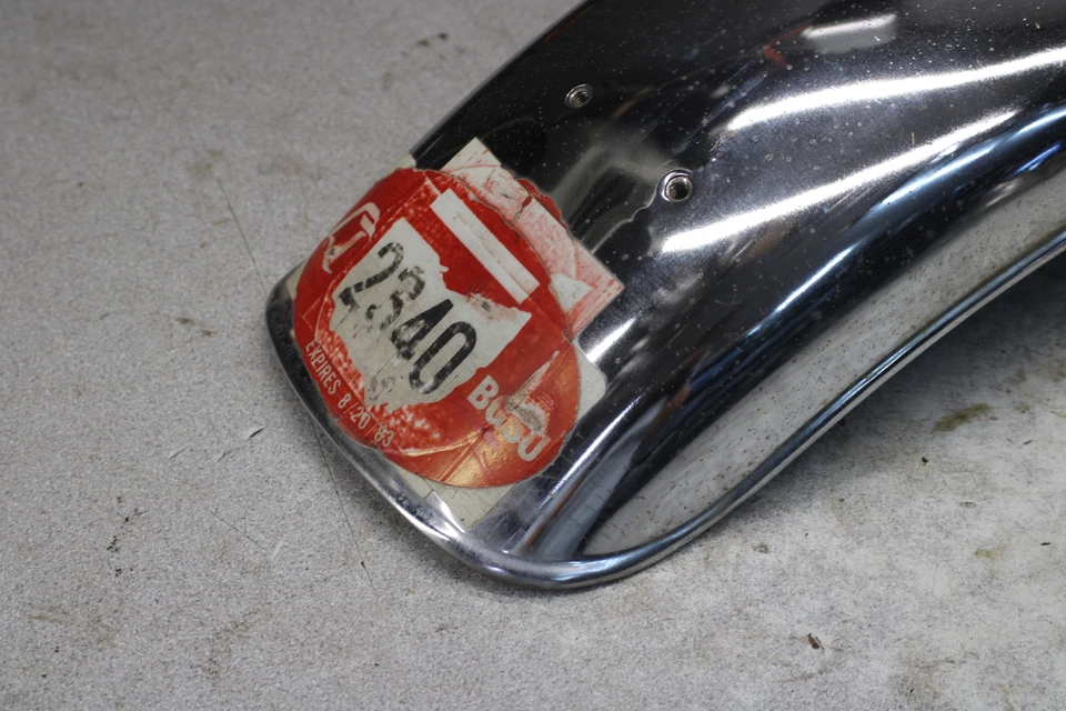 Honda CB550F Super Sport 1975 guardabarros trasero guardabarros CB550 F 0588.SN Foto 2 de 4