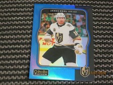 2017-18 O-PEE-CHEE PLATINUM JAMES NEAL RETRO BLUE 18/149!! JERSEY #!! EBAY 1/1!!