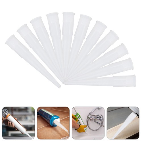 30 Pcs Silicon Sealant Pointed Silicone Tube Nozzles Useful Caulk - Bild 2 von 12