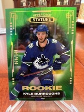 2021-22 Upper Deck Stature Kyle Burroughs Rookie 076/149 Vancouver Canucks