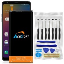 High Capacity AceSoft 4300mAh Replacement Battery Tool for LG Stylo 5 LM-Q720VSP