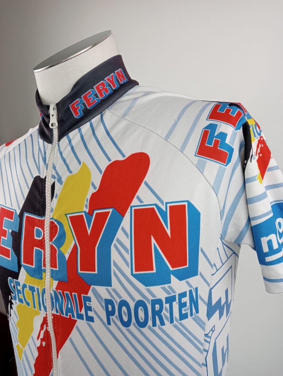Feryn Man Cycling Shirt Size 3 Vintage Sport Bike | eBay