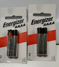 NEW Energizer AAAA 2 PER UNIT x2 Units