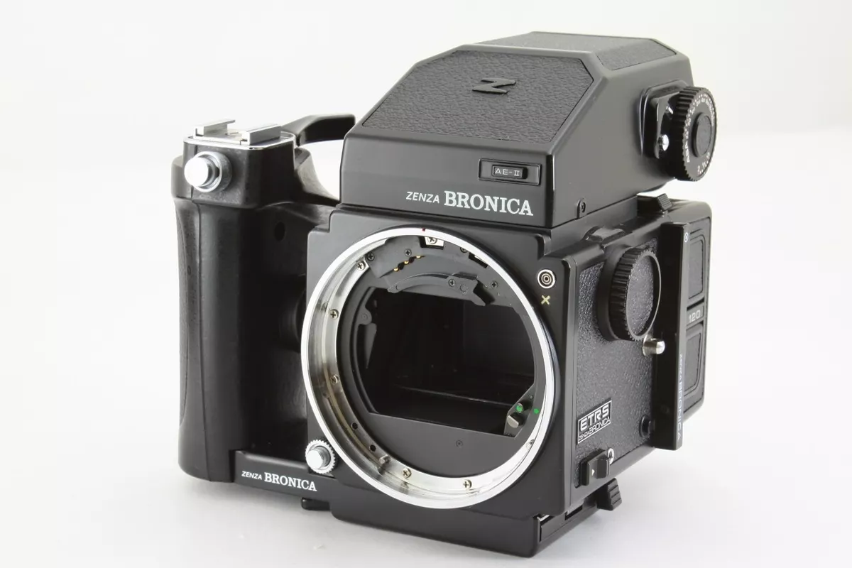 *Excellent* Zenza Bronica ETR S Body AE-II Finder from Japan #8768