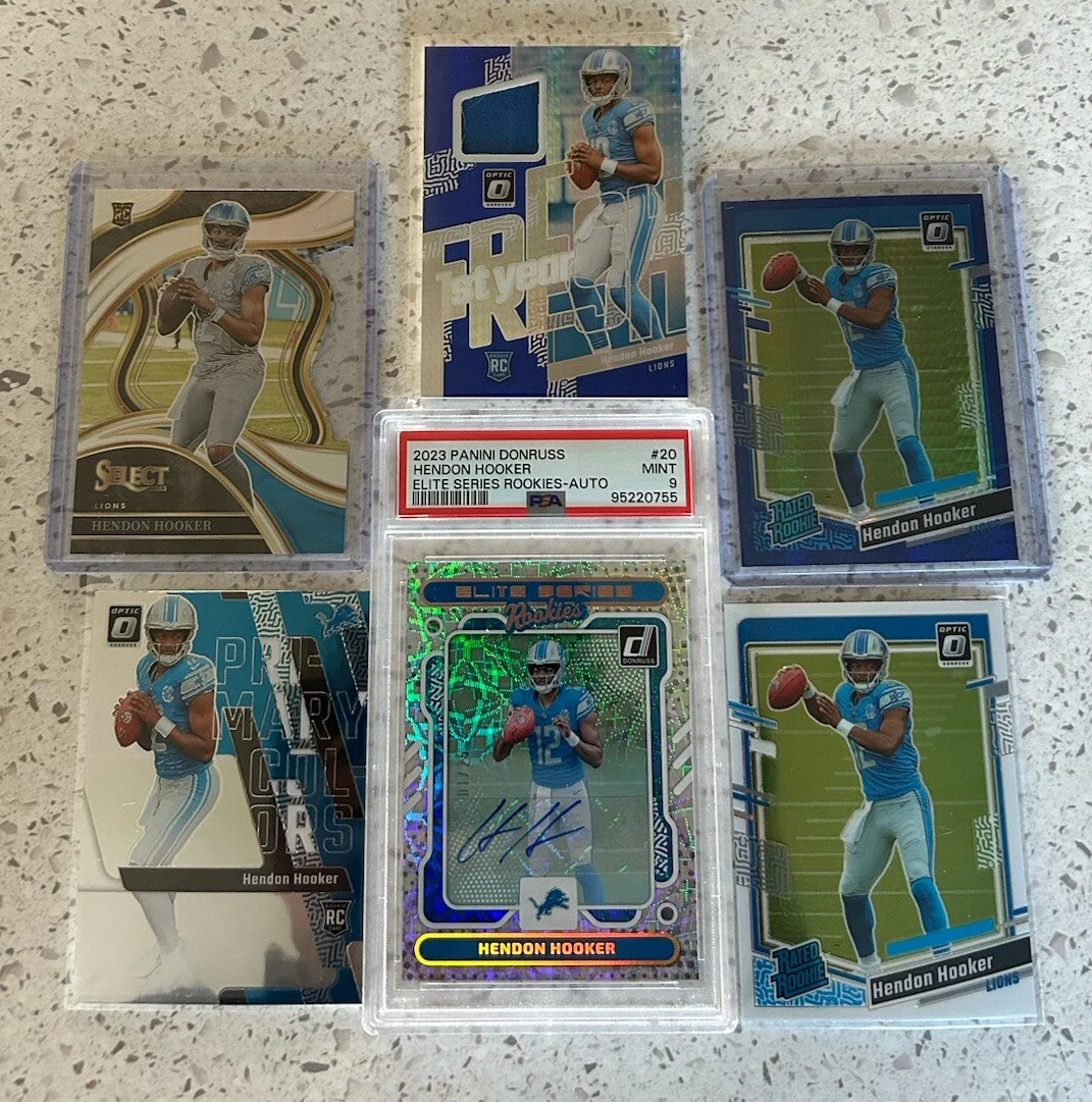 Hendon Hooker Panini Donruss Elite Series Rookies #20 Autograph