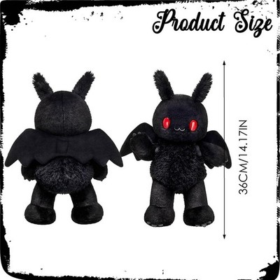 Build A Bear Mothman Plushies Toy Halloween Soft Plush Doll Gift for Kids New