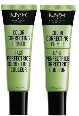 2 OF NYX  Color Correcting Liquid Primer - GREEN