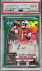 2024 Bowman U Chrome Cam Ward Green Refractor Auto /99 PSA 10 GEM MINT RC