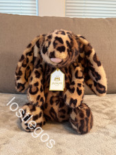 Cobblehop Bunny Exclusive Jellycat Authentic NWT Plush Leopard Ruby Cruiser Rare