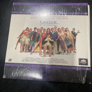 GREEDY laserdisc LD LETTERBOX EXTENDED PLAY MICHAEL J. FOX *QUICK SHIP*