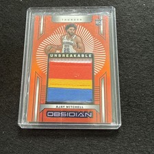 2024-25 Panini Obsidian - Unbreakable Memorabilia Ajay Mitchell, Ajay...