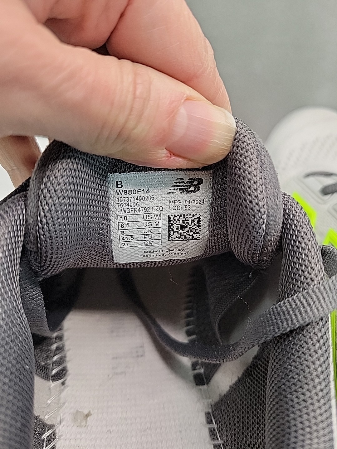 New Balance Fresh Foam 880 V14 Womens Sz 10 Mens 8.5 Gray Running Shoes Sneakers thumbnail 12