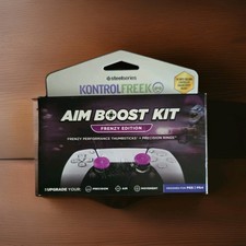 KontrolFreek Aim Boost Kit per PS5 e PS4 Controller Frenzy Edition Viola 