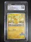 Pokemon Pikachu 2025 Illustration Contest Black Star Promo #214 CGC 10