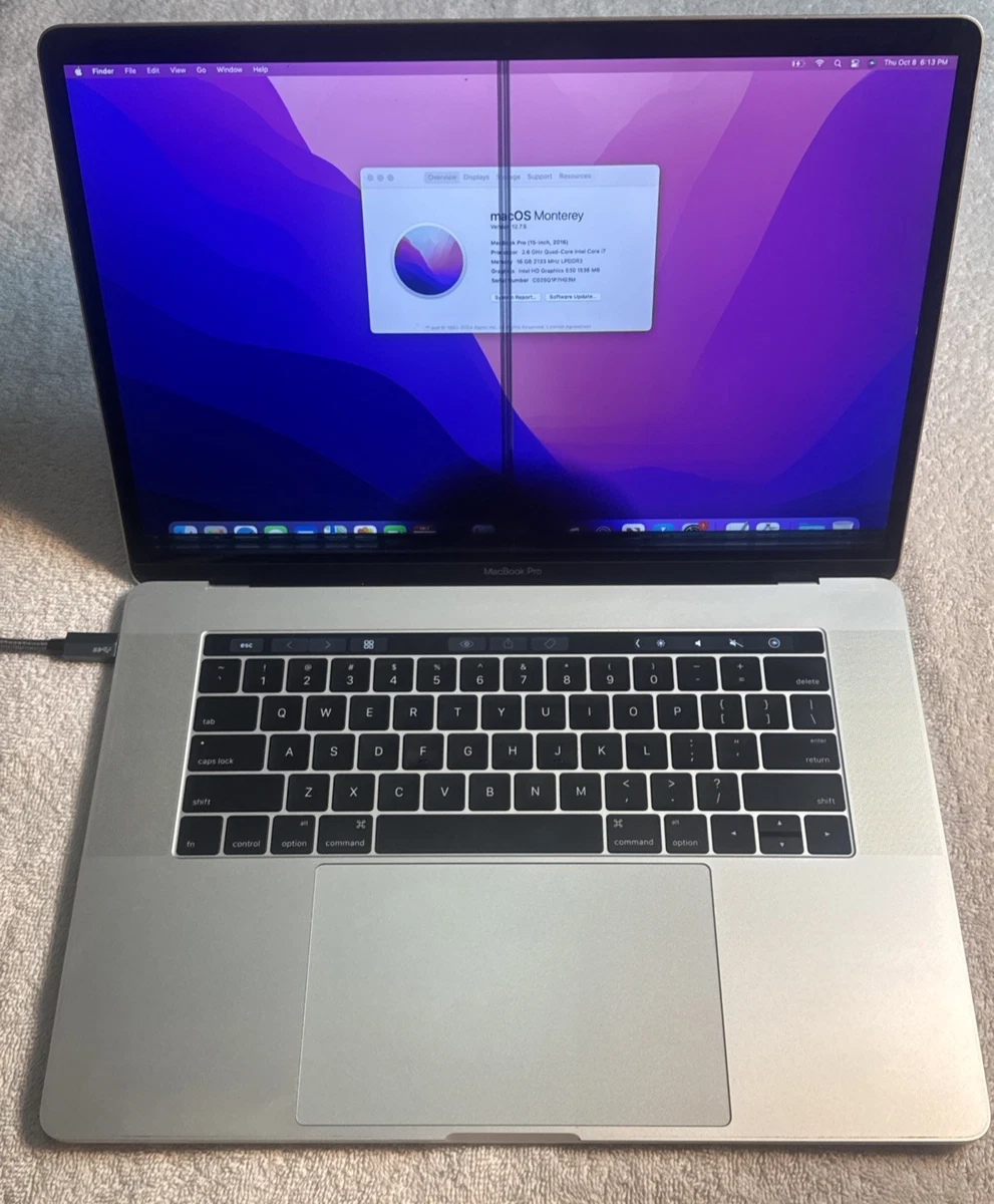 2016 Apple MacBook Pro 15.4 Inch Laptops for sale - eBay