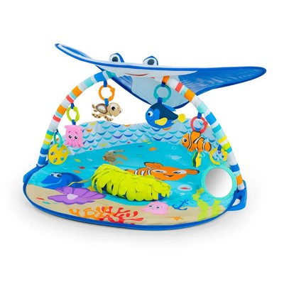 Disney Baby Finding Nemo Mr. Ray Ocean Lights & Music Gym, Ages Newborn + (NoB)