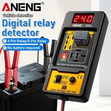 Aneng Universal Car Relay Tester Voltage Tester Rt01 11-25v Ar Battery Usa