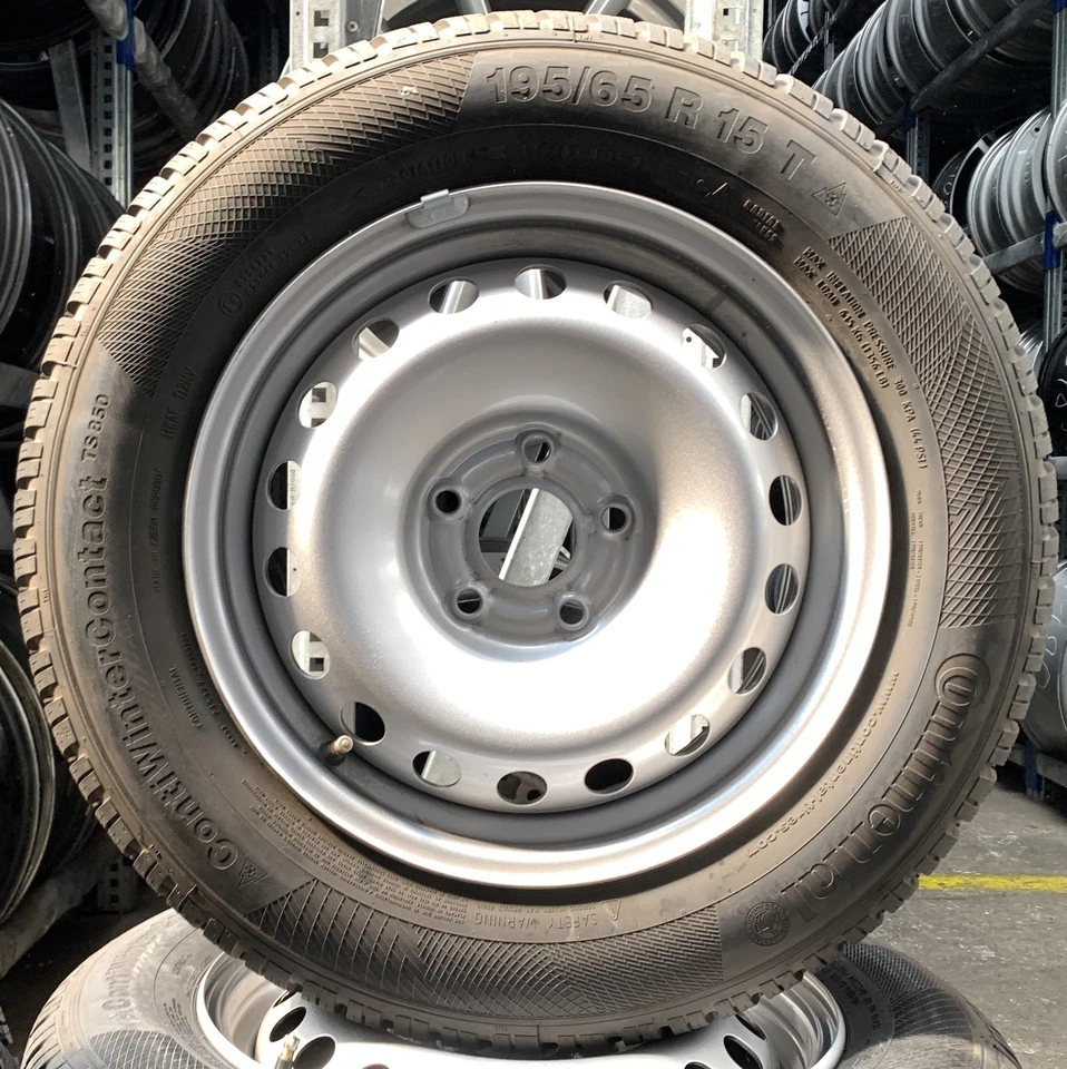 4 Orig Renault Winterräder 195/65 R15 91T Kangoo Be Bop 30519RE 3326 - Bild 2 von 3