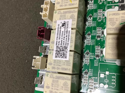 GE 191D7970G002 Wb27X24010 Range Control Board Power Relay