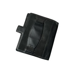 VTG TUMI Leather Wallet Black Nylon PDA Tech ...