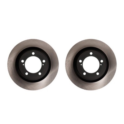 Advics Pair Set of Front Vented Disc Brake Rotors for Land Crusier LX570 Sequoia
