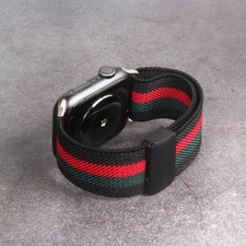 Nylon Loop for Apple Watch Series8 Band 38mm-49mm Magnetic Elastic Wristband NEW