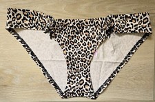 NIB Vintage Victoria's Secret PINK Cotton Low Rise Cheeky Bikini Panties Bows S