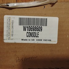 WPW10698609/W10698609 Whirlpool Console Assembly NEW IN BOX Same Day Ship