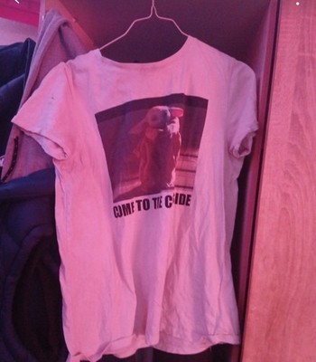 Star Wars T Shirt weiß Kurzarm Größe M Motiv  COME TO THE SIDE 