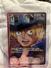 Sabo (004) (Alternate Art) OP13-004 Carrying On His Will Foil