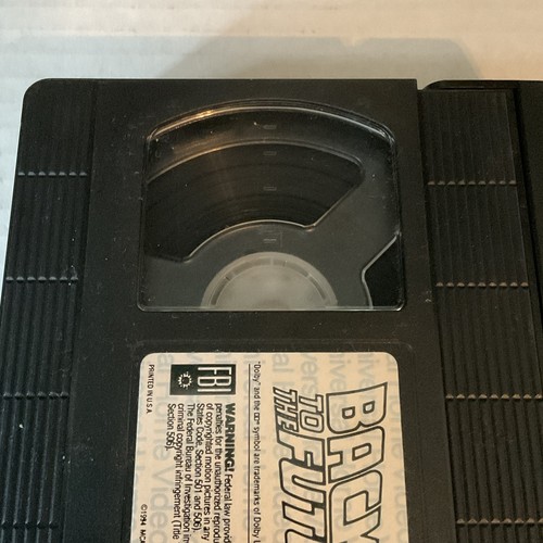 Back to the Future (VHS, 1985) – Michael J. Fox a Spielberg Classic Pre-Owned - Picture 4 of 7
