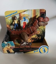 Jurassic World Imaginext Camp Cretaceous Carnotaurus 'Toro'  Darius Figure Set