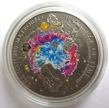 [R4024] 5 Dollar 2010, Cook Islands, Hah 280 Meteorite