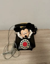 Mickey Mouse Desk Phone Telemania Used Untested Vintage