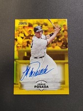 2025 Topps Stadium Club - JORGE POSADA GOLD AUTO #SCBA-JP New York Yankees