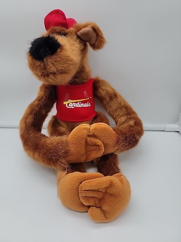 Steven Smith Saint Louis Cardinals Hugger Long Arm Dog Floppy Plush Soft Toy 15" - Picture 3 of 24