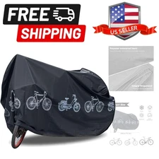 Bike Bicycle Cover Waterproof Dustproof- 190T Bike Cover for 1 or 2 Bikes, In...