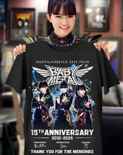 Babymetal North America Tour 2025 15Th Anniversary T-Shirt