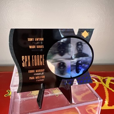 1997 SP SPx Force /500 Tony Gwynn Wade Boggs Eddie Murray Paul Molitor #9 HOF