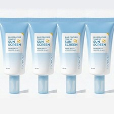 Deoproce Blue Feather Tone Up Sun Screen SPF50 PA   40ml 4Pcs / FREE SHIPPING