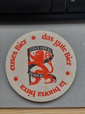 1 Bierdeckel Brauerei - Löwenbräu Zürich -...