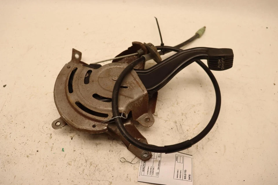 Pedal de freno de estacionamiento de emergencia Ford Flex 2013-2019 con cable OEM Foto 4 de 4