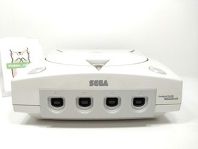 Dreamcast Console white HKT-3000 w/Visual Memory Language Japanese Tested 0227F