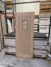 80x32” 45mm Oak Cottage Double Glaze External