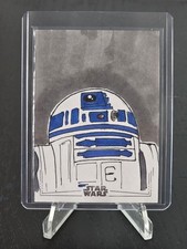 Marketplace image: 2026 Topps Chrome Star Wars Galaxy R2-D2 Michelle Rayner Sketch Card 1/1