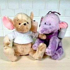 NWT Disney Heffalump Lumpy Plush & Roo Kangaroo Stuffed Toy Set of 2