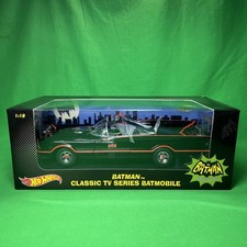 Mattel Hotwheels 1:18 Batman Classic Tv Series Batmobile