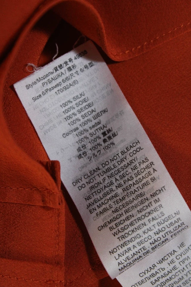 Tory Burch Womens Kim Shirt Size 2 11545467 - Image 4 of 4